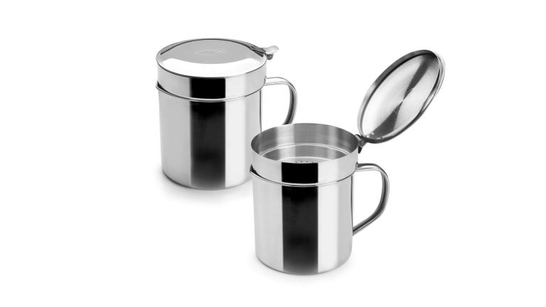 Reciclador De Aceite IBILI Square - Recoge El Aceite Usado Fácilmente, Filtro De Malla Incluido