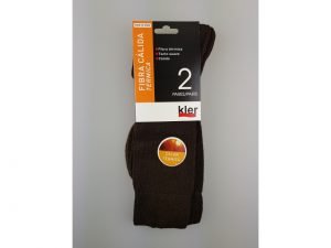 Pack calcetines termicos marrones