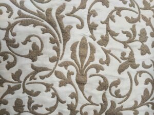 Tejido especial colchas Ramas Beige
