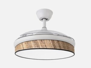 Ventilador y lámpara led bajo consumo